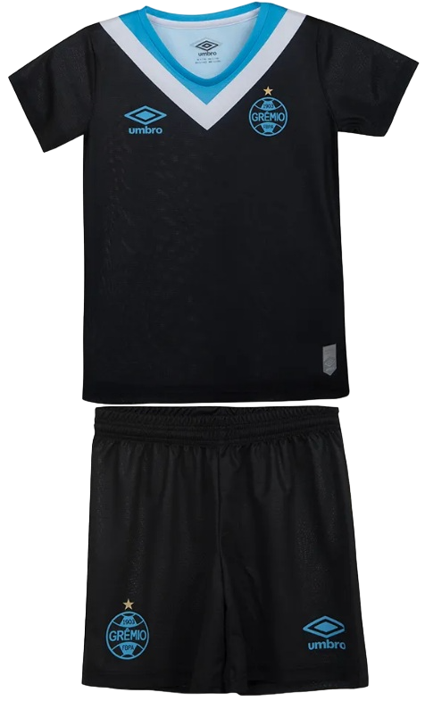 Kit infantil III Grêmio 2024 Umbro oficial 